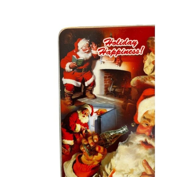 2009 The Bradford Exchange Holiday Happiness  "It's Time For Coca-Cola" Wall Clo - Picture 4 of 8